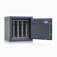 ISS safe4key Schlüsseltresor grau mit 144 Haken,...