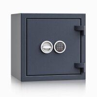 ISS safe4key Schlüsseltresor grau mit 144 Haken, Elektronikschloss, 50,0 x 42,0 x 50,0 cm, 1 St.