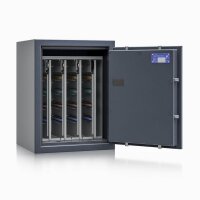 ISS safe4key Schlüsseltresor grau mit 192 Haken,...