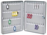 WEDO Schlüsselkasten silber mit 70 Haken...