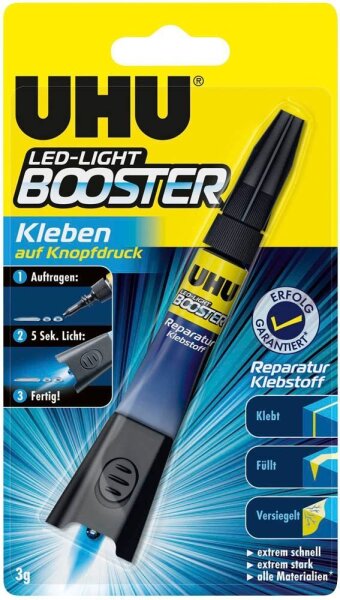 UHU LED-Light Booster Sekundenkleber 3,0 g, 1 St.