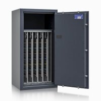 ISS safe4key Schlüsseltresor grau mit 600 Haken,...