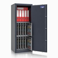 ISS safe4key Schlüsseltresor grau mit 560 Haken,...