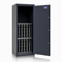 ISS safe4key Schlüsseltresor grau mit 560 Haken, Doppelbartschloss, 50,0 x 42,0 x 130,0 cm, 1 St.