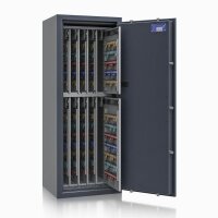 ISS safe4key Schlüsseltresor grau mit 1040 Haken,...