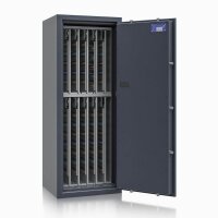 ISS safe4key Schlüsseltresor grau mit 1040 Haken, Elektronikschloss, 50,0 x 42,0 x 130,0 cm, 1 St.