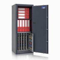 ISS safe4key Schlüsseltresor grau mit 440 Haken, Elektronikschloss, 50,0 x 42,0 x 130,0 cm, 1 St.