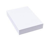 Notizpapier weiß DIN A6, ca. 250 Blatt, 1 Pack