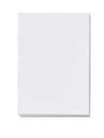 Notizpapier weiß DIN A6, ca. 250 Blatt, 1 Pack