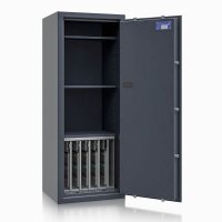 ISS safe4key Schlüsseltresor grau mit 280 Haken,...