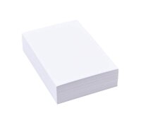 Notizpapier weiß DIN A7, ca. 250 Blatt, 1 Pack
