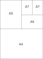 Notizpapier weiß DIN A7, ca. 250 Blatt, 1 Pack
