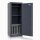 ISS safe4key Schlüsseltresor grau mit 280 Haken, Doppelbartschloss, 50,0 x 42,0 x 130,0 cm, 1 St.