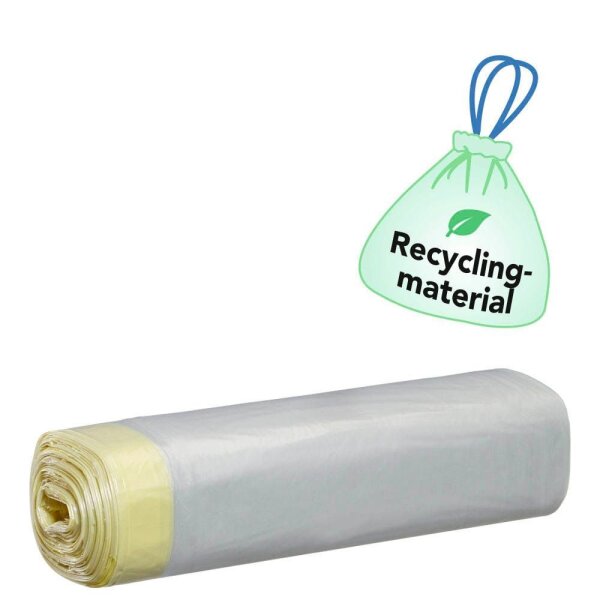 Müllbeutel 120,0 l transparent 41,0 µm, 4x 25 St.