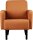 meet powered by PAPERFLOW Sessel LISBOA braun schwarz Stoff 71,0 x 81,5 x 83,0 cm, 1 St.