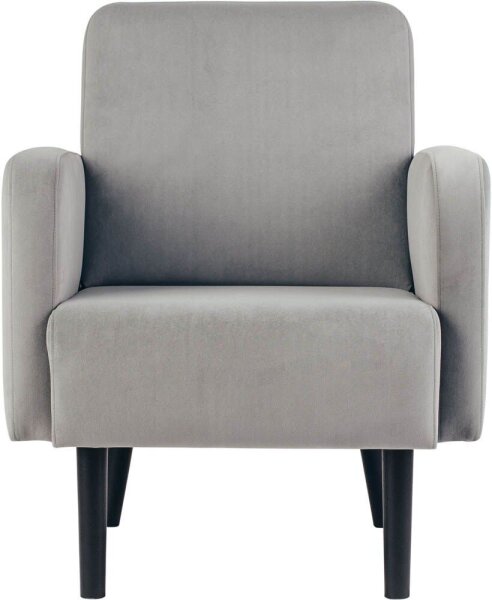 meet powered by PAPERFLOW Sessel LISBOA grau schwarz Stoff 71,0 x 81,5 x 83,0 cm, 1 St.