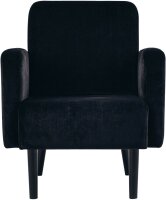 meet powered by PAPERFLOW Sessel LISBOA schwarz Stoff...