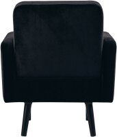 meet powered by PAPERFLOW Sessel LISBOA schwarz Stoff 71,0 x 81,5 x 83,0 cm, 1 St.