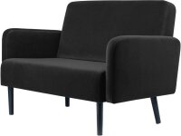 meet powered by PAPERFLOW 2-Sitzer Sofa LISBOA schwarz...