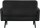 meet powered by PAPERFLOW 2-Sitzer Sofa LISBOA schwarz Stoff 124,0 x 81,5 x 83,0 cm, 1 St.