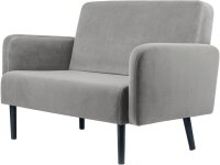 meet powered by PAPERFLOW 2-Sitzer Sofa LISBOA grau...