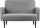 meet powered by PAPERFLOW 2-Sitzer Sofa LISBOA grau schwarz Stoff 124,0 x 81,5 x 83,0 cm, 1 St.