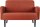 meet powered by PAPERFLOW 2-Sitzer Sofa LISBOA rost schwarz Stoff 124,0 x 81,5 x 83,0 cm, 1 St.