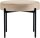 meet powered by PAPERFLOW Sitzbank GAIA GBRT.01.12 elfenbein Stoff 57,5 cm