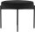 meet powered by PAPERFLOW Sitzbank GAIA GBRV.01.01 schwarz Stoff 57,5 cm