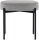 meet powered by PAPERFLOW Sitzbank GAIA S GBOSV.01.02 grau Stoff 49,0 cm