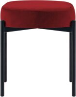 meet powered by PAPERFLOW Sitzbank GAIA S GBOSV.01.18 rot Stoff 49,0 cm