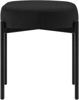 meet powered by PAPERFLOW Sitzbank GAIA S GBOSV.01.01 schwarz Stoff 49,0 cm