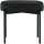meet powered by PAPERFLOW Sitzbank GAIA S GBOSV.01.01 schwarz Stoff 49,0 cm
