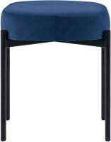 meet powered by PAPERFLOW Sitzbank GAIA S GBOSV.01.06 blau Stoff 49,0 cm