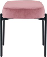 meet powered by PAPERFLOW Sitzbank GAIA S GBOSV.01.17 rose Stoff 49,0 cm