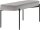 meet powered by PAPERFLOW Sitzbank GAIA L GBOLV.01.02 grau Stoff 118,0 cm