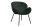 meet powered by PAPERFLOW Sessel SMILE grün schwarz Stoff 72,0 x 68,5 x 75,0 cm, 1 St.