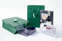 SIGEL Geschenktüten grün 26,0 x 33,0 cm, 5 St.