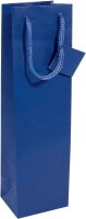 SIGEL Geschenktüten für Flaschen blau 10,0 x...