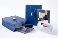 SIGEL Geschenktüten blau 26,0 x 33,0 cm, 5 St.