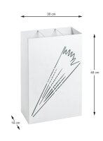 HAKU Möbel Schirmständer 22378 weiß, Metall