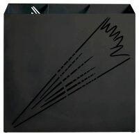 HAKU Möbel Schirmständer 22568 schwarz, Metall