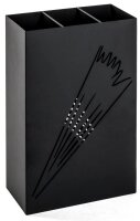 HAKU Möbel Schirmständer 22578 schwarz, Metall