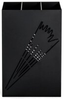 HAKU Möbel Schirmständer 22578 schwarz, Metall