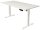 Kerkmann Move 1 elektrisch höhenverstellbarer Schreibtisch weiß rechteckig, T-Fuß-Gestell weiß 160,0 x 80,0 cm