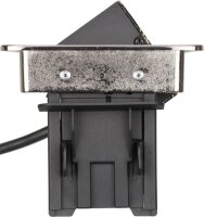 brennenstuhl Indesk Power 3-fach Tischsteckdose 2,0 m silber mit USB-Buchse