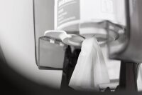 KATRIN Papierhandtuchspender Centerfeed M 82254 schwarz Kunststoff, 1 St.