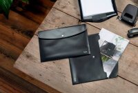 LEITZ Dokumententasche Recycle 4678 DIN A4 schwarz genarbt, 1 St.