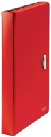 LEITZ Fächermappe recycle 4624 5 Fächer rot, 1 St.
