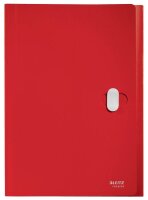 LEITZ Fächermappe recycle 4624 5 Fächer rot, 1 St.